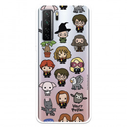 Funda para Huawei P40 Lite 5G Oficial de Harry Potter Personajes Iconos - Harry Potter