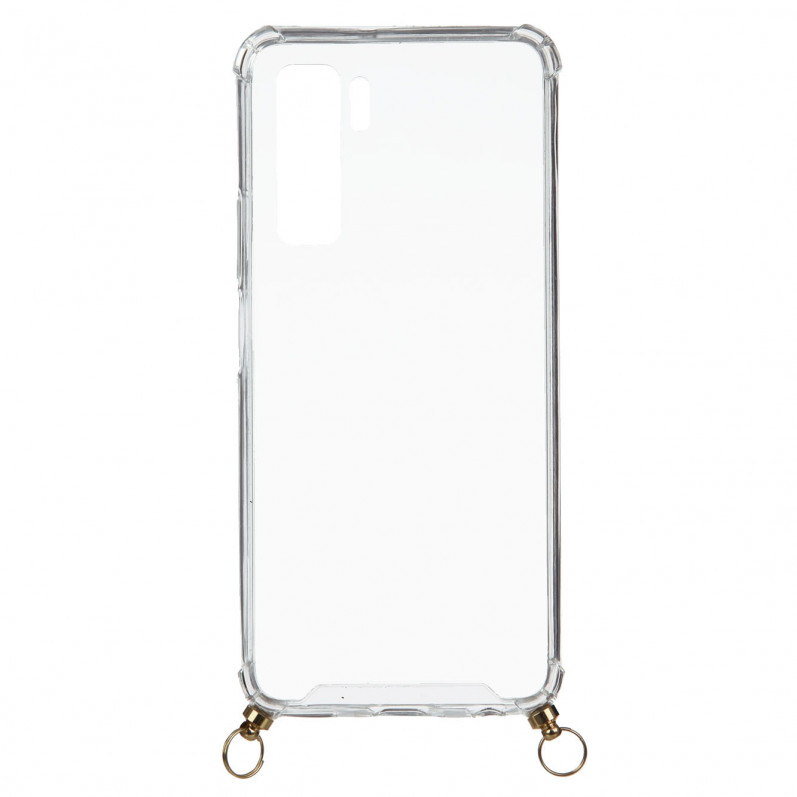 Funda Silicona Colgante Transparente para Huawei P40 Lite 5G- La Casa de las Carcasas