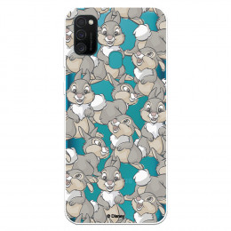 Funda para Samsung Galaxy M21 Oficial de Disney Tambor Patrones - Bambi