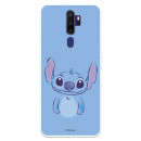 Funda para Oppo A9 2020 Oficial de Disney Stitch Azul - Lilo & Stitch