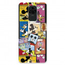 Funda para Xiaomi Redmi Note 9 Oficial de Disney Mickey Comic - Clásicos Disney