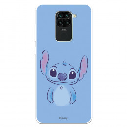 Funda para Xiaomi Redmi Note 9 Oficial de Disney Stitch Azul - Lilo & Stitch