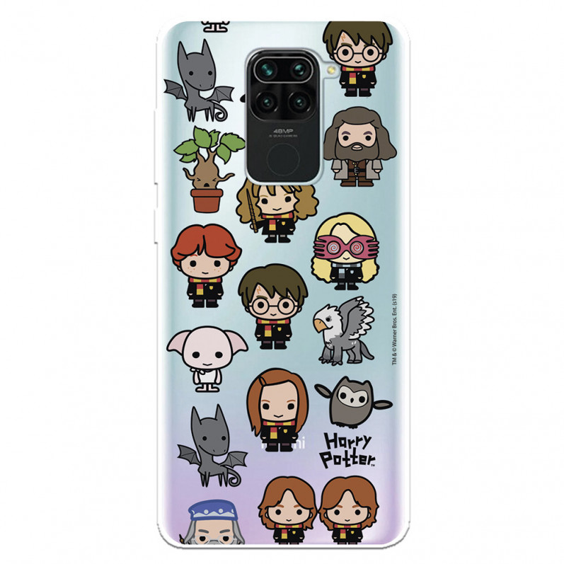 Funda para Xiaomi Redmi Note 9 Oficial de Harry Potter Personajes Iconos - Harry Potter