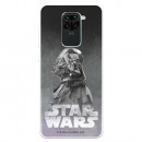 Funda para Xiaomi Redmi Note 9 Oficial de Star Wars Darth Vader Fondo negro - Star Wars