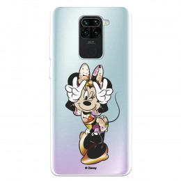 Funda para Xiaomi Redmi Note 9 Oficial de Disney Minnie Posando - Clásicos Disney