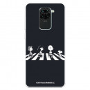 Funda para Xiaomi Redmi Note 9 Oficial de Peanuts Personajes Beatles - Snoopy