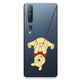 Funda para Xiaomi Mi 10 Oficial de Disney Winnie  Columpio - Winnie The Pooh