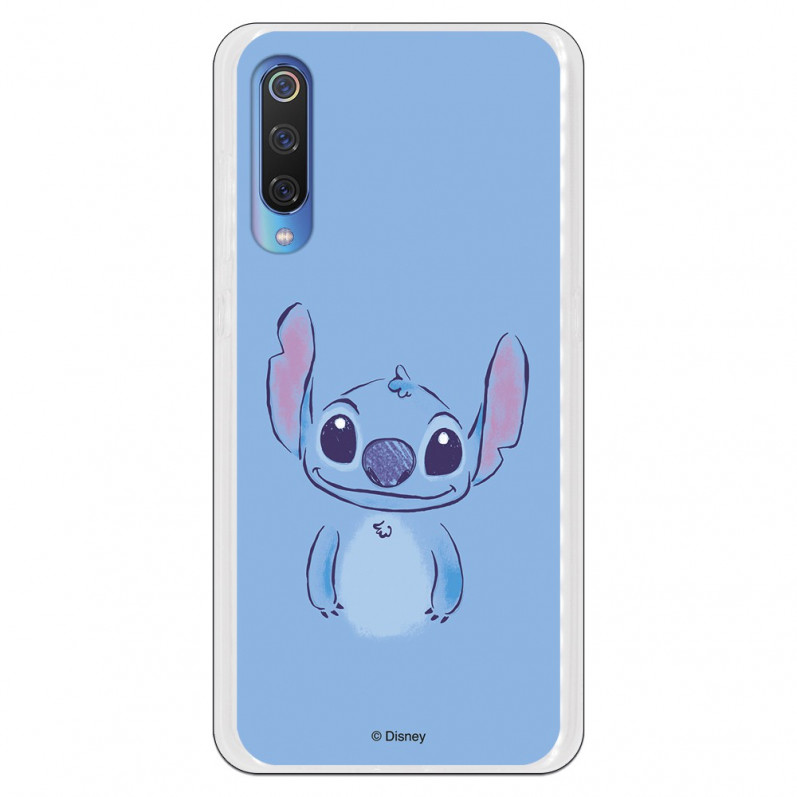 Carcasa Oficial Lilo y Stitch Azul para Xiaomi Mi 9 - La Casa de las Carcasas