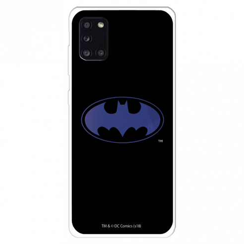 Funda para Samsung Galaxy A31 Oficial de DC Comics Batman Logo Transparente - DC Comics