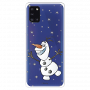 Funda para Samsung Galaxy A31 Oficial de Disney Olaf Transparente - Frozen