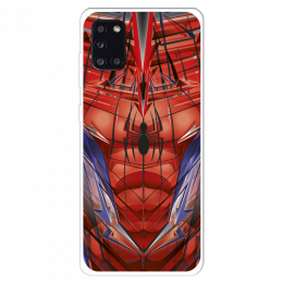 Funda para Samsung Galaxy A31 Oficial de Marvel Spiderman Torso - Marvel