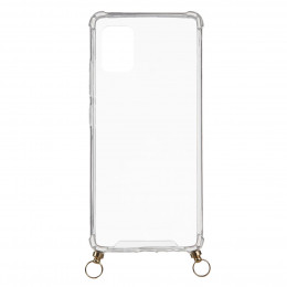 Funda Silicona Colgante Transparente para Samsung Galaxy A31- La Casa de las Carcasas