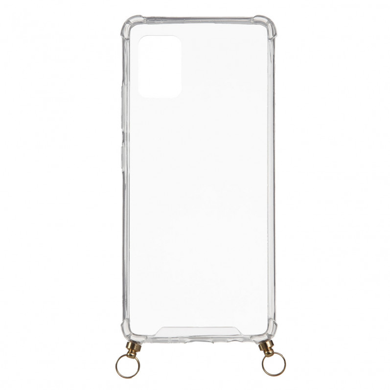 Funda Silicona Colgante Transparente para Samsung Galaxy A31- La Casa de las Carcasas