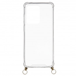 Funda Silicona Colgante Transparente para Samsung Galaxy S20 Ultra- La Casa de las Carcasas