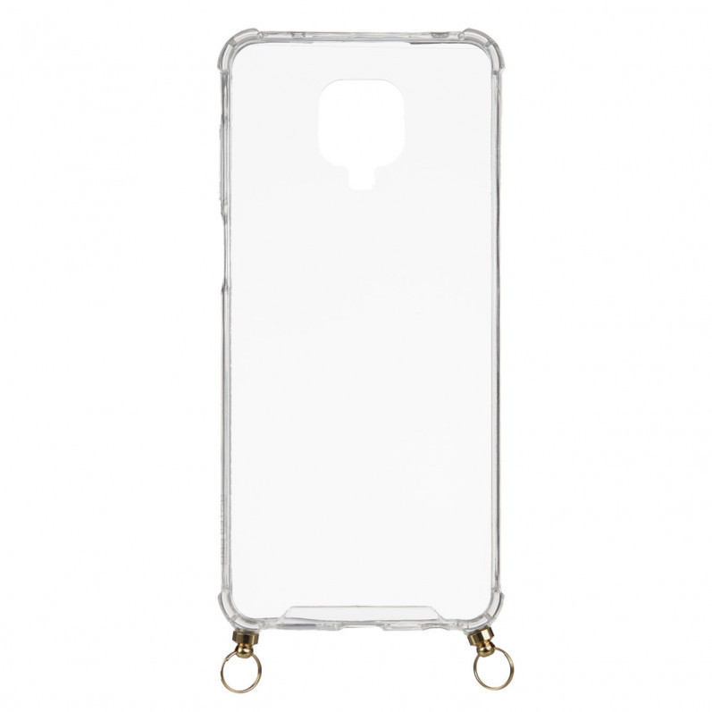 Funda Silicona Colgante Transparente para Xiaomi Redmi Note 9S- La Casa de las Carcasas