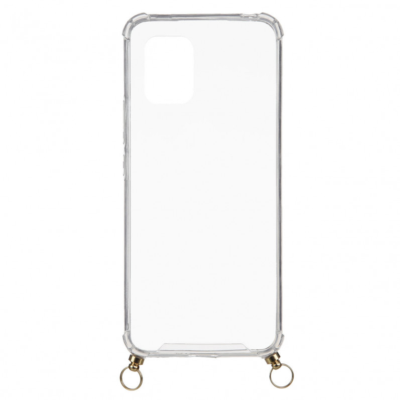 Funda Silicona Colgante Transparente para LG K40- La Casa de las Carcasas