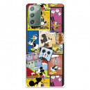 Funda para Samsung Galaxy Note 20 Oficial de Disney Mickey Comic - Clásicos Disney