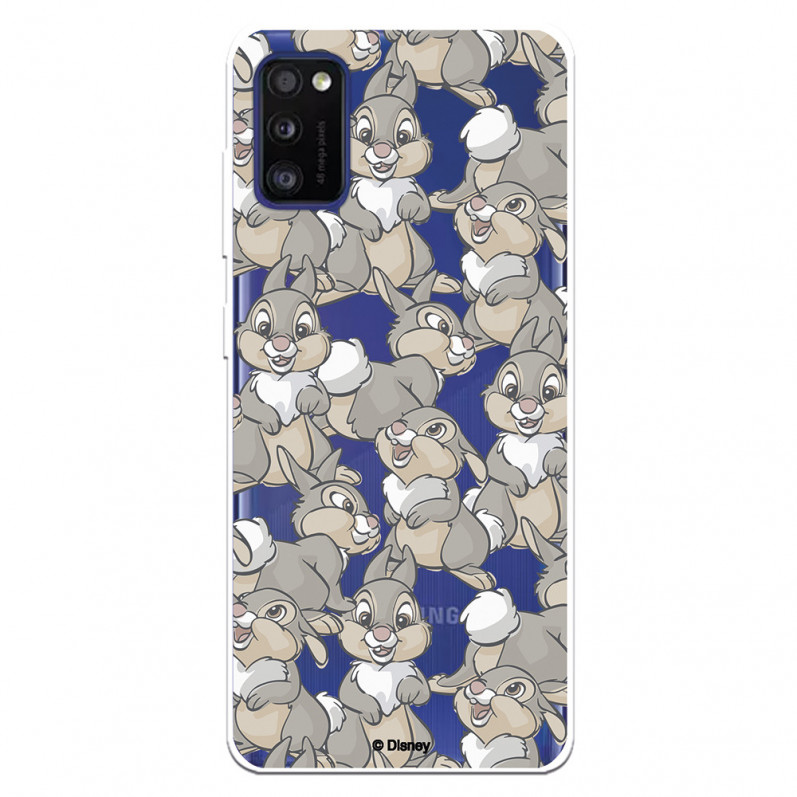 Funda para Samsung Galaxy A41 Oficial de Disney Tambor Patrones - Bambi