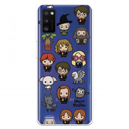 Funda para Samsung Galaxy A41 Oficial de Harry Potter Personajes Iconos - Harry Potter