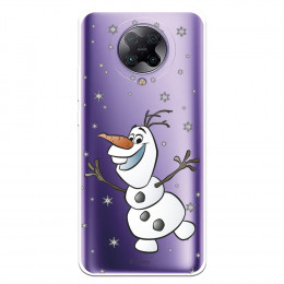 Funda para Pocophone F2 Pro Oficial de Disney Olaf Transparente - Frozen