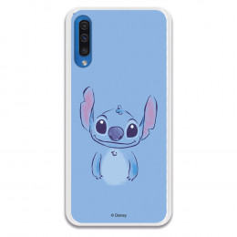 Carcasa Oficial Lilo y Stitch Azul para Samsung Galaxy A50 - La Casa de las Carcasas