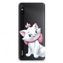 Funda para Xiaomi Redmi 9A Oficial de Disney Marie Silueta - Los Aristogatos