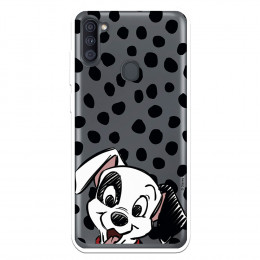 Funda para Samsung Galaxy A11 Oficial de Disney Cachorro Manchas - 101 Dálmatas