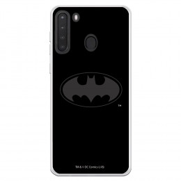 Funda para Samsung Galaxy A21 Oficial de DC Comics Batman Logo Transparente - DC Comics