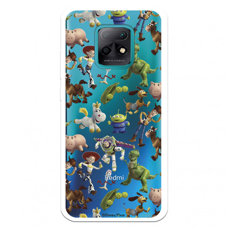 Funda para Xiaomi Redmi 10X 5G Oficial de Disney Muñecos Toy Story Siluetas - Toy Story