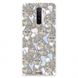 Funda para Realme X2 Pro Oficial de Disney Tambor Patrones - Bambi