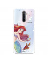 Funda para Realme X2 Pro Oficial de Disney Ariel y Sebastián Burbujas - La Sirenita