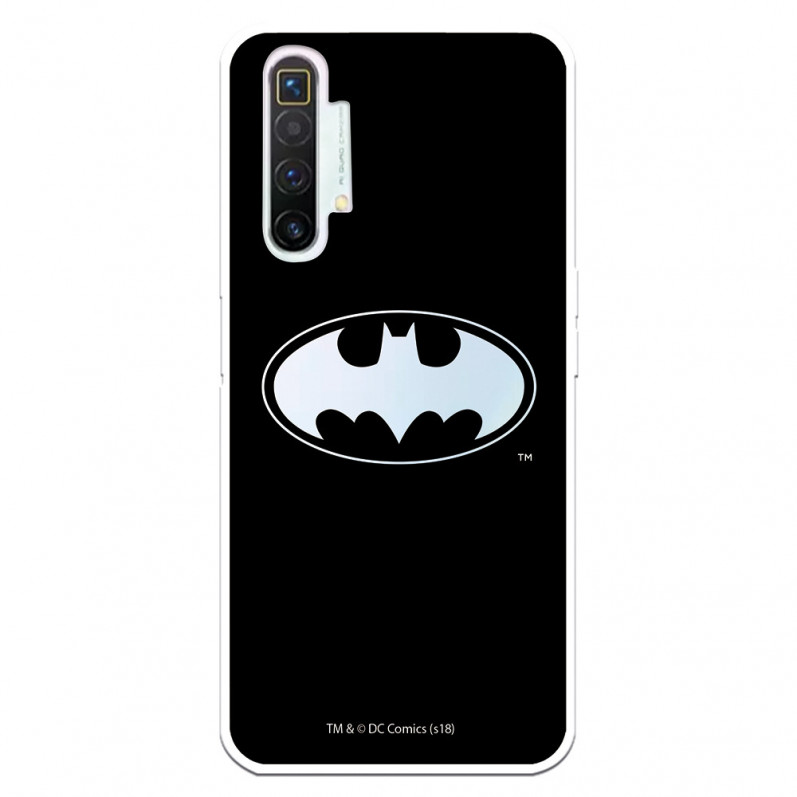 Funda para Realme X2 Oficial de DC Comics Batman Logo Transparente - DC Comics