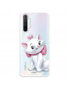 Funda para Realme X2 Oficial de Disney Marie Silueta - Los Aristogatos