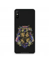 Funda para Xiaomi Redmi 9AT Oficial de Harry Potter Hogwarts Floral - Harry Potter