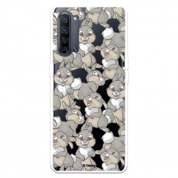 Funda para Oppo Find X2 Neo Oficial de Disney Tambor Patrones - Bambi