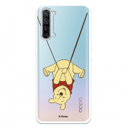 Funda para Oppo Find X2 Lite Oficial de Disney Winnie  Columpio - Winnie The Pooh