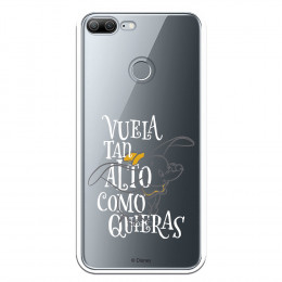 Carcasa Oficial Disney Dumbo Vuela tan algo Clear para Huawei Honor 10 Lite- La Casa de las Carcasas