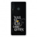 Carcasa Oficial Disney Dumbo Vuela tan algo Clear para Huawei P30 Lite- La Casa de las Carcasas