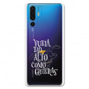 Carcasa Oficial Disney Dumbo Vuela tan algo Clear para Huawei P30 Pro- La Casa de las Carcasas