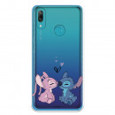 Funda para Huawei Y7 2019 Oficial de Disney Angel & Stitch Beso - Lilo & Stitch