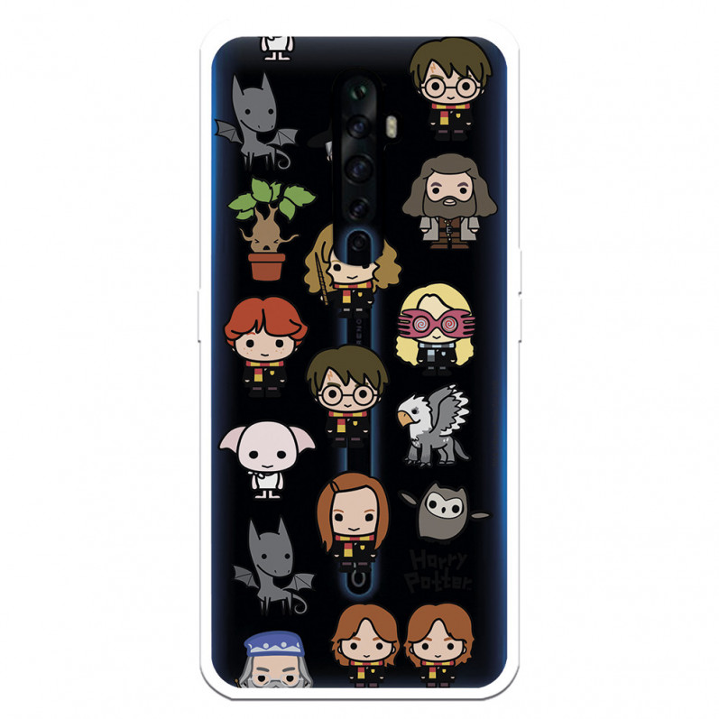 Funda para Oppo Reno 2Z Oficial de Harry Potter Personajes Iconos - Harry Potter