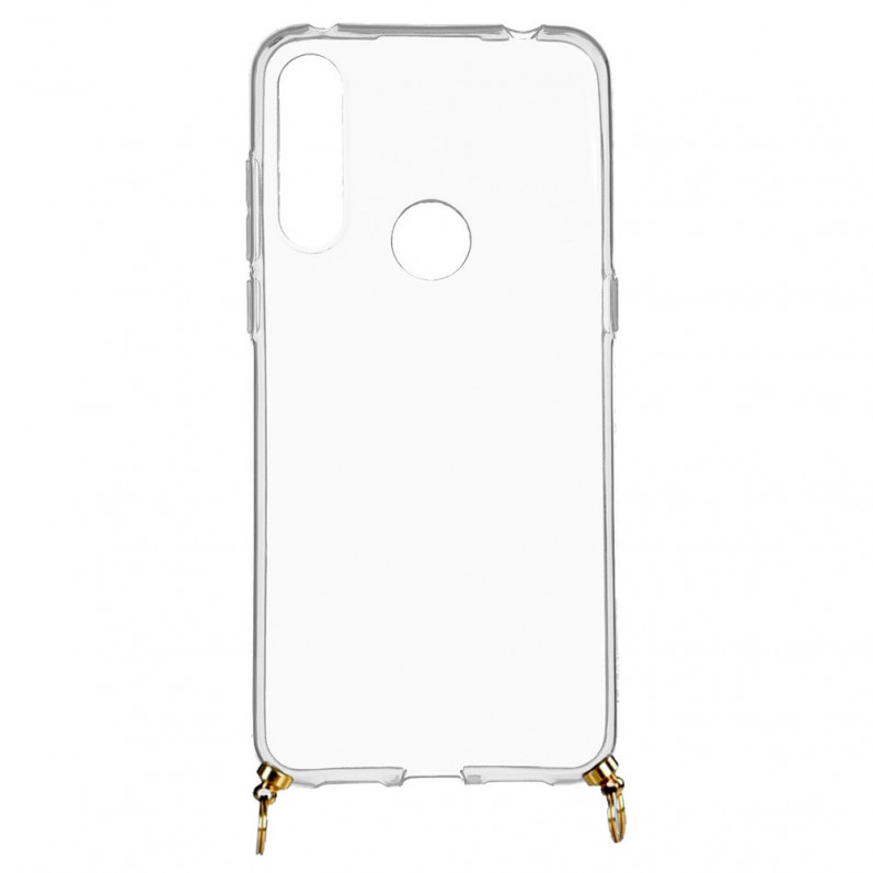 Funda Silicona Colgante Transparente para Alcatel 1S 2020- La Casa de las Carcasas