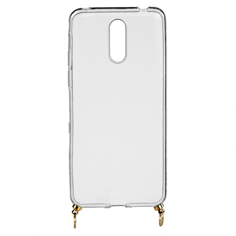 Funda Silicona Colgante Transparente para Alcatel 1X 2019- La Casa de las Carcasas