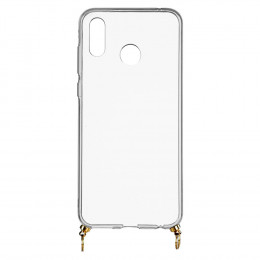 Funda Silicona Colgante Transparente para Huawei Honor Play- La Casa de las Carcasas