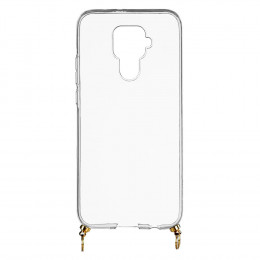 Funda Silicona Colgante Transparente para Huawei Mate 30 Lite- La Casa de las Carcasas