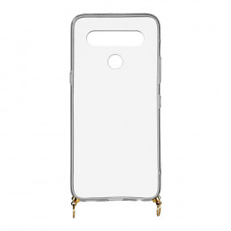 Funda Silicona Colgante Transparente para LG K61- La Casa de las Carcasas