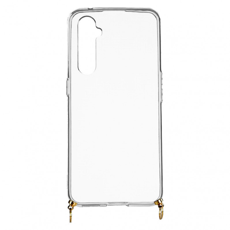 Funda Silicona Colgante Transparente para Realme X50- La Casa de las Carcasas