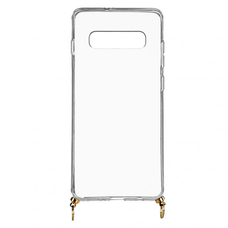 Funda Silicona Colgante Transparente para Samsung Galaxy S10 5G- La Casa de las Carcasas