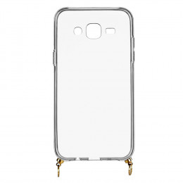 Funda Silicona Colgante Transparente para Samsung Galaxy J5- La Casa de las Carcasas