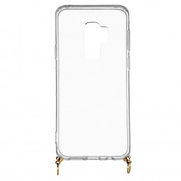 Funda Silicona Colgante Transparente para Samsung Galaxy S9 Plus- La Casa de las Carcasas